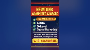 🎓 Best Computer Institute in Gorakhpur | ADCA Course in Taramandal #shorts