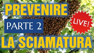 Apicoltura CD: Prevenire la Sciamatura! Live! Parte 2