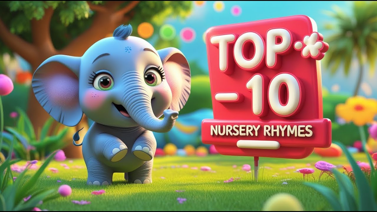 Top 10 - Ten Most Popular Nursery Rhymes Collection Vol. 1 🎶🌈| Kids ...