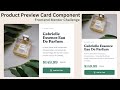 Product preview card component  frontend mentor challenge  frontend mentor solutions