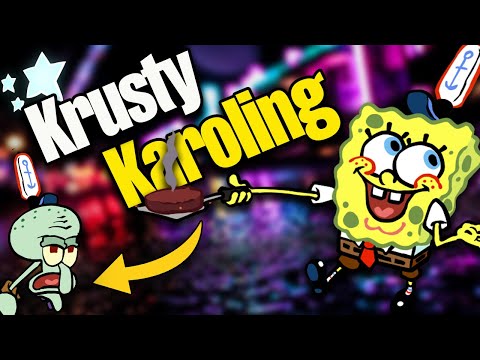 EL MEJOR MOD DE BOB ESPONJA!!! - Krusty Karoling | Gamebanana Retro Jam #eduarfort #fnf