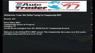 GTR2 - BTCC 1997 Donington Park Round 1 & 2