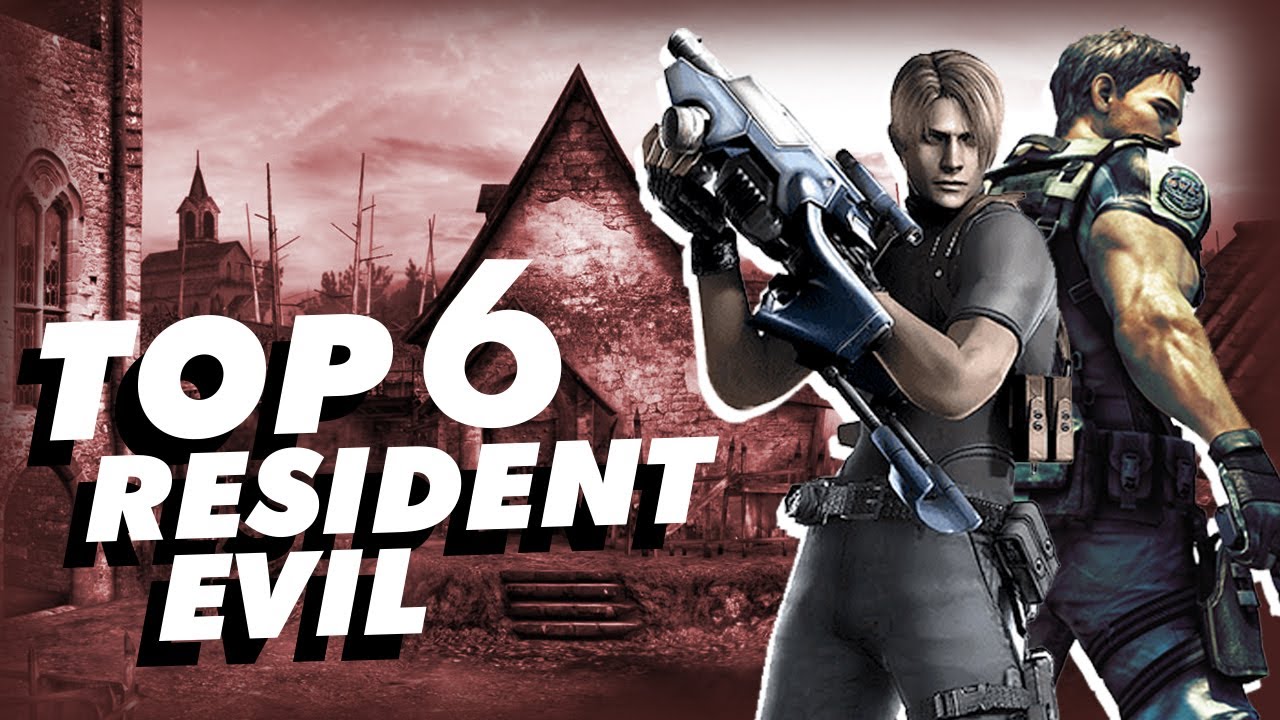 Top 6 Los mejores Juegos de RESIDENT EVIL - YouTube