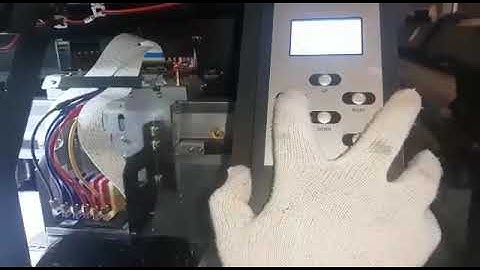 Wiper adjustment on GK16S Large Format Printer