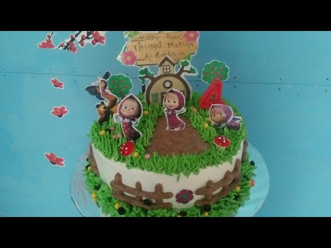 This cake is inspired by the cartoon Masha and the Bear. I hope you like it.

How to make basic birt. 