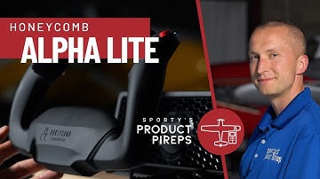Honeycomb Alpha LITE Flight Simulator Yoke - A Pilot