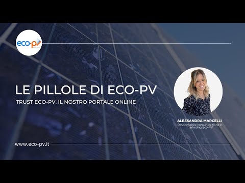 Consorzio Eco-PV - Il portale Trust