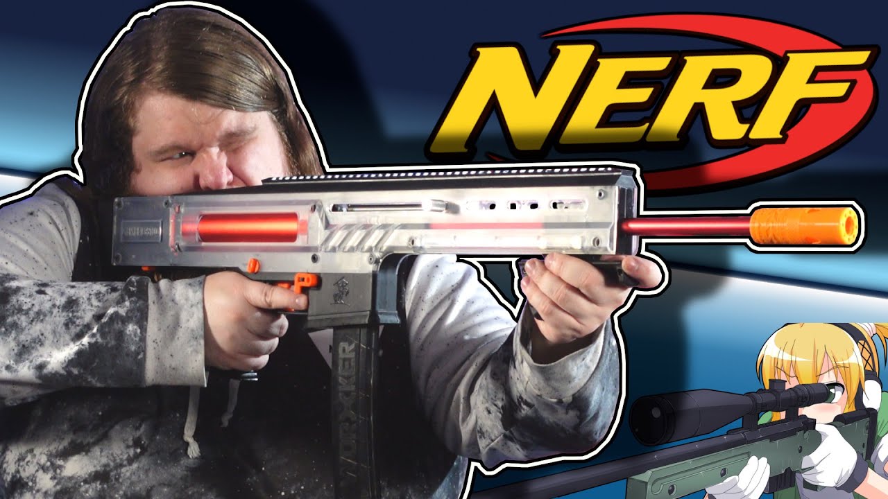 The NERF MEGA Sniper Rifle that scares me😨 