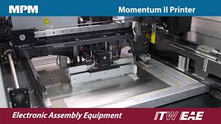 MPM Momentum II Stencil Printer 1080p