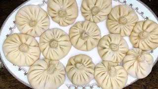 🟣GÜRCÜ XƏNGƏLİ( Georgian dumplings)çox dadlı xəngəl resepti