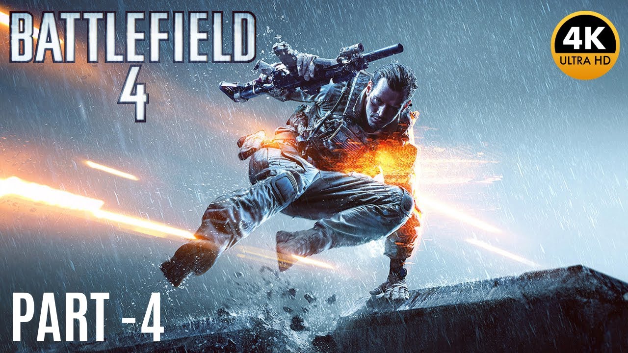 BATTLEFIELD 4 (PART 4)| PRISON ESCAPE 4K GAMEPLAY AND WALKTHROUGH | EPIC WAR STORY