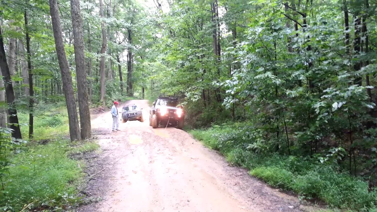 FJ and WJ offroad Sanderson WV 8/18/13 YouTube