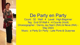 Download Lagu De Party En Party Line Dance Walk Thru \u0026 Demo MP3