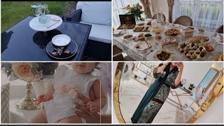 أجواء العيد مع عائلتي ببلجكا/جليلبات العيد /idée déco table /eid el fitr /recettes