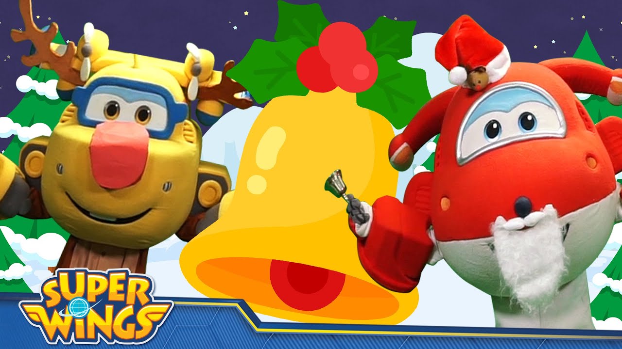 Jingle Bells | Superwings toy | Christmas Nursery rhymes