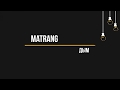 MATRANG Дым Текст Lyrics