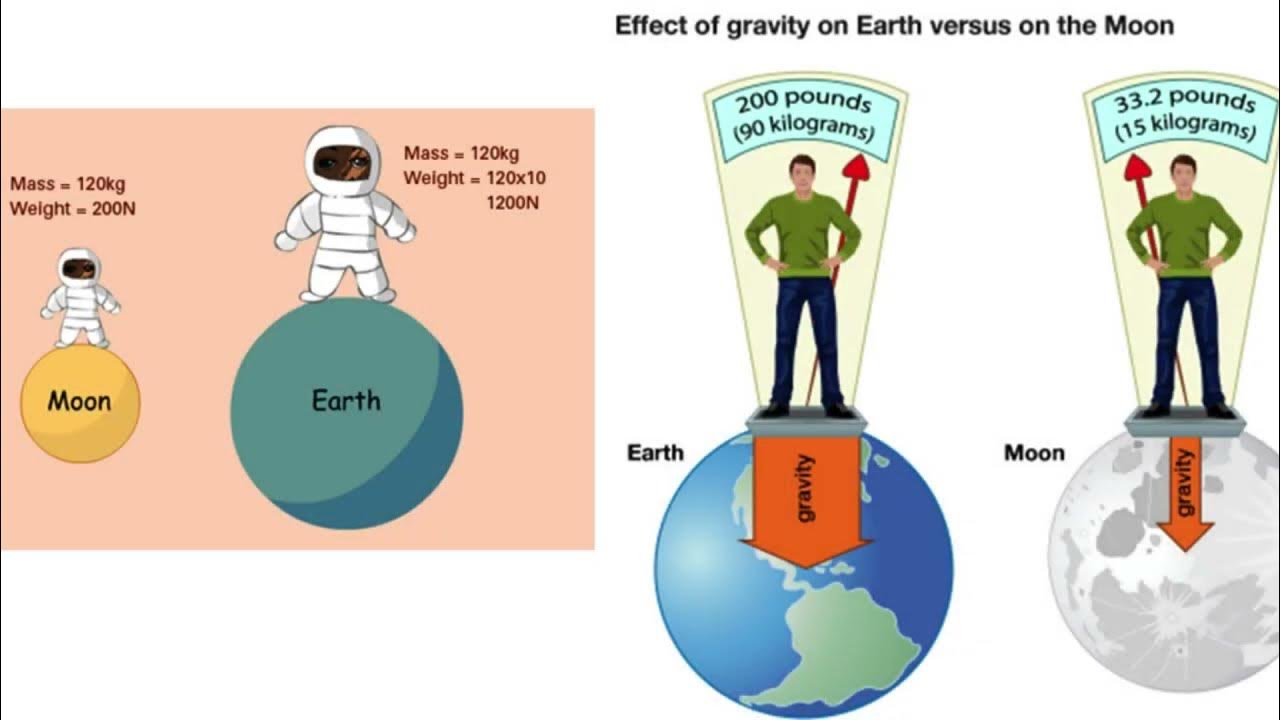 Gravitational Field Strength Difference between Mass and Weight YouTube