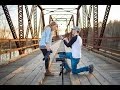 She thought it was just a normal photo shoot...until he got down on one knee!