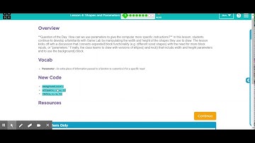 Code.org - CSD Unit 3 - Interactive Animations and Games (