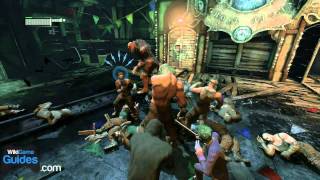 Batman Arkham City Hard Walkthrough - Joker's Funhouse - Part 57 | WikiGameGuides