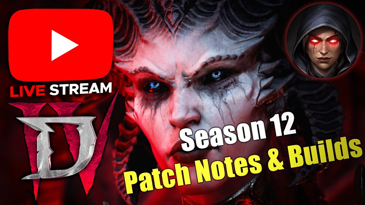 Diablo 4 - WARLOCK & Season 12 Patch Notes/Builds