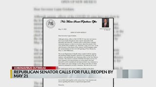 Some lawmakers call on Governor to reopen New Mexico by May 21