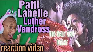 Some Good Sanging! Patti Labelle & Luther Vandross 'If Only for One Night' 1985 REACTION Video