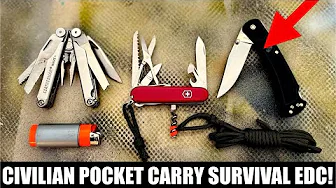 Infantryman's "Civilian" Pocket Survival EDC Kit!