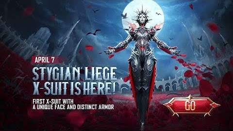 New Stygian Liege X-Suit Pubg leaks | Bgmi Official trailer is here |New X-Suit full teaser reveal🔥💯