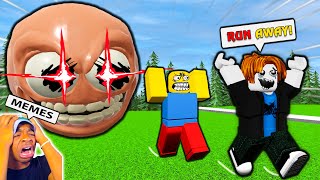 ROBLOX GEF Funny Moments (MEMES) | Can I Survive ROBLOX GEF