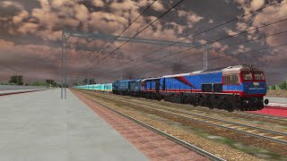 22986 Rajasthan Humsafar Express in msts