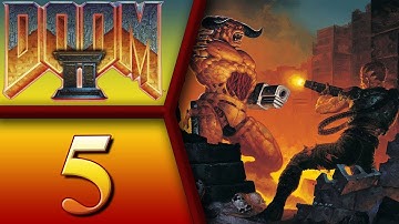 Doom 2: Hell on Earth playthrough pt5 - Tall Buildings and Keycards of Confusion
