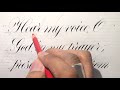 Writing Copperplate