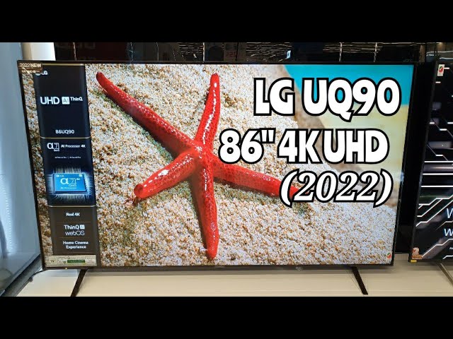 LG Lg 86 Inch Uq90 Series Uhd 4k Smart Tv, Lg Tv 86 Uq90006lc