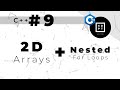 C++ 2D Arrays and Nested Loops Quiz