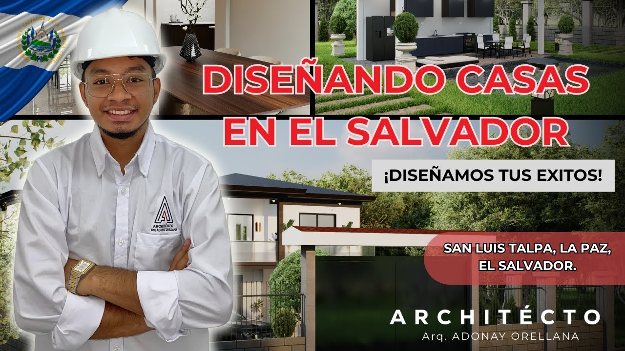 DISEÑANDO CASAS EN EL SALVADOR, SAN LUIS TALPA, LA PAZ. 🇸🇻🏠👷🏼