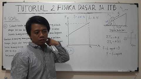 Tutorial 2  FISIKA DASAR 1A ITB ( Bagian Soal) part 11