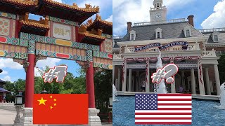 All Countries at EPCOT World Showcase Ranked!!