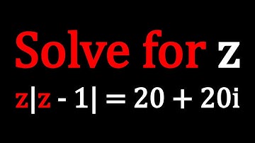 A Nice Absolute Value Equation | Problem 431