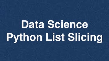 22 Data Science  Python List Slicing | Online Training Download app from below link