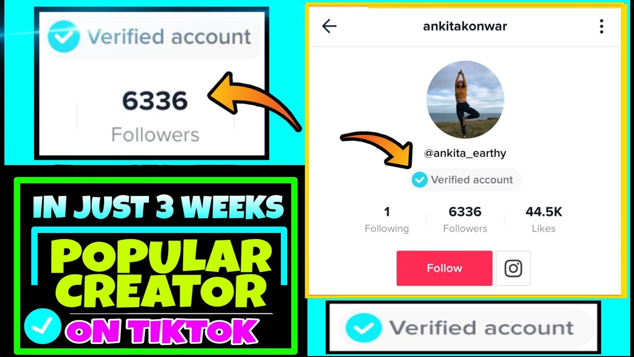 How To Get Popular Creator (Tik Tok) Verified Your Tiktok Account