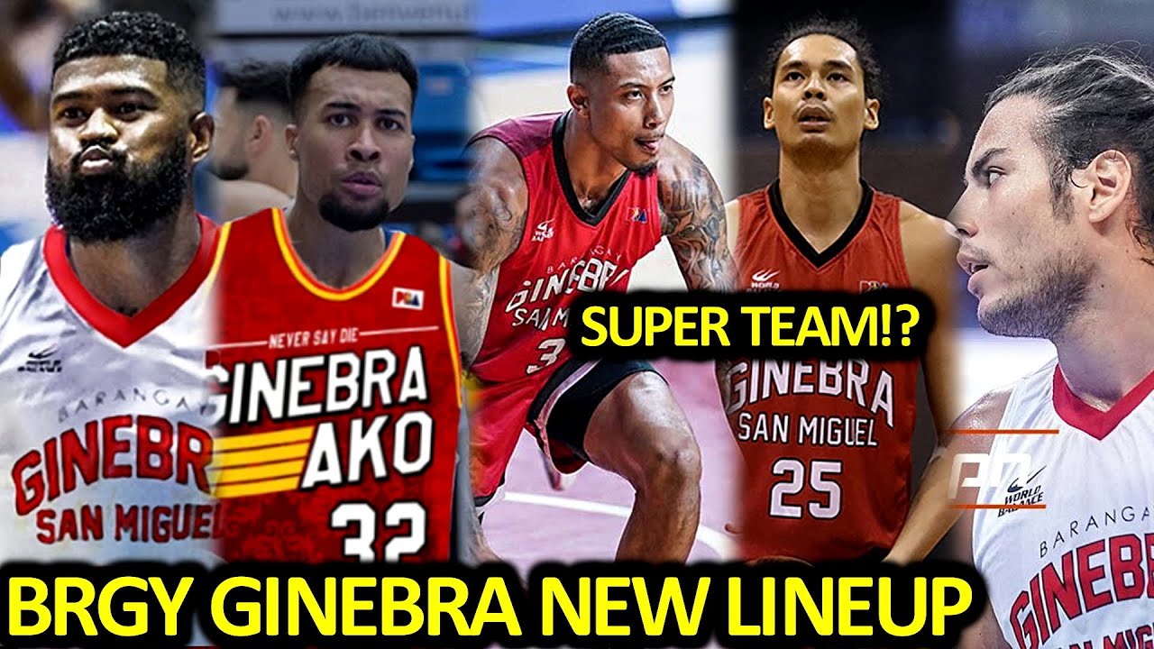 Barangay Ginebra unveils new jerseys for next PBA season