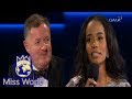 Miss World 2019: Piers Morgan interviews the Top 5 (Question and Answer Portion)