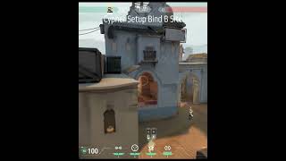 Cypher Setup Bind A site #valorant #valorantclips #cypher #cyphersetup #bind #bindmap #gaming