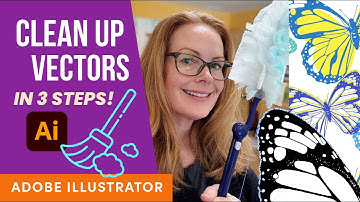 Clean Up Vectorized Artwork! 3-Step Illustrator Workflow