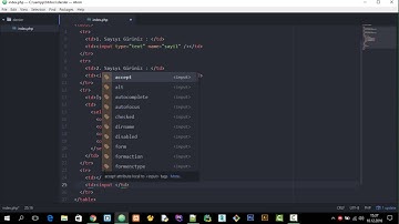 9. Php Dersleri - İf, Else İf, Else Örnek Uygulama