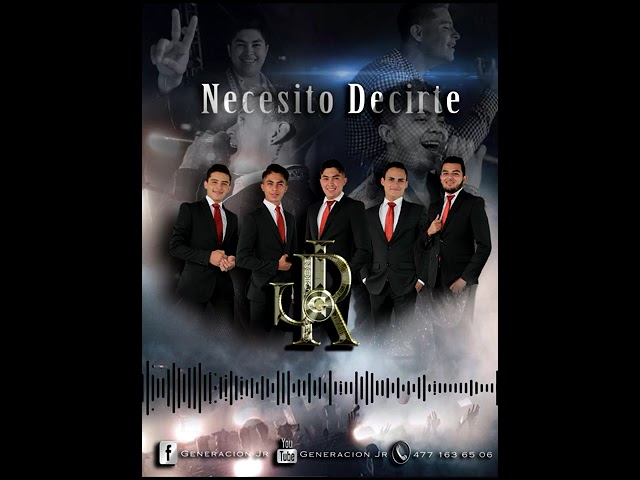 Generación JR / Necesito Decirte (Cover)