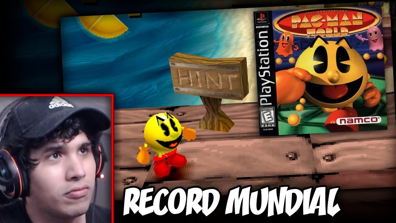 ¡El SPEEDRUN RÉCORD MUNDIAL de Pac-Man World PS1 | TDYU Reacciona