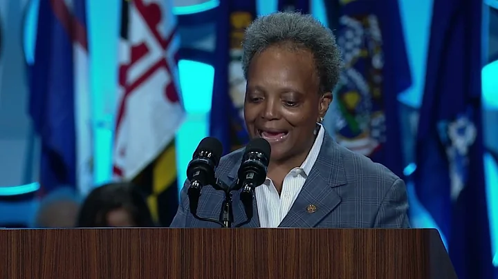 Mayor Lori Lightfoot at the 2022 Convention