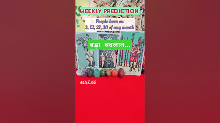 Weekly Prediction #3 #12 #21 #30 #numerology #shortsfeed #youtubeshorts #shorts